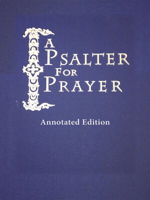 cover image of A Psalter for Prayer